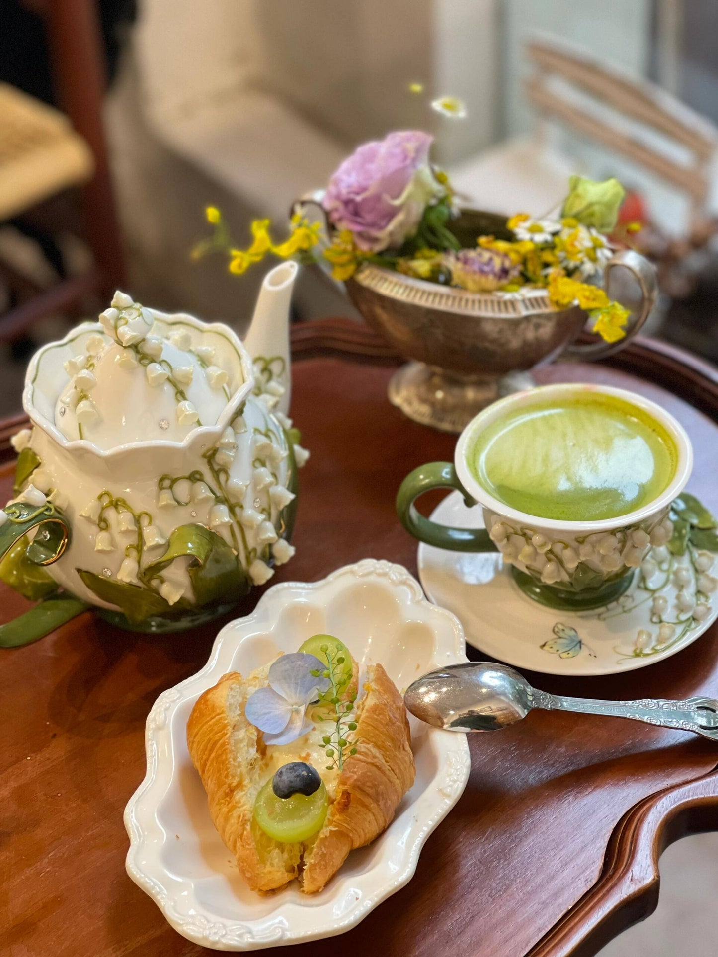 Lily of the Valley Tea Set