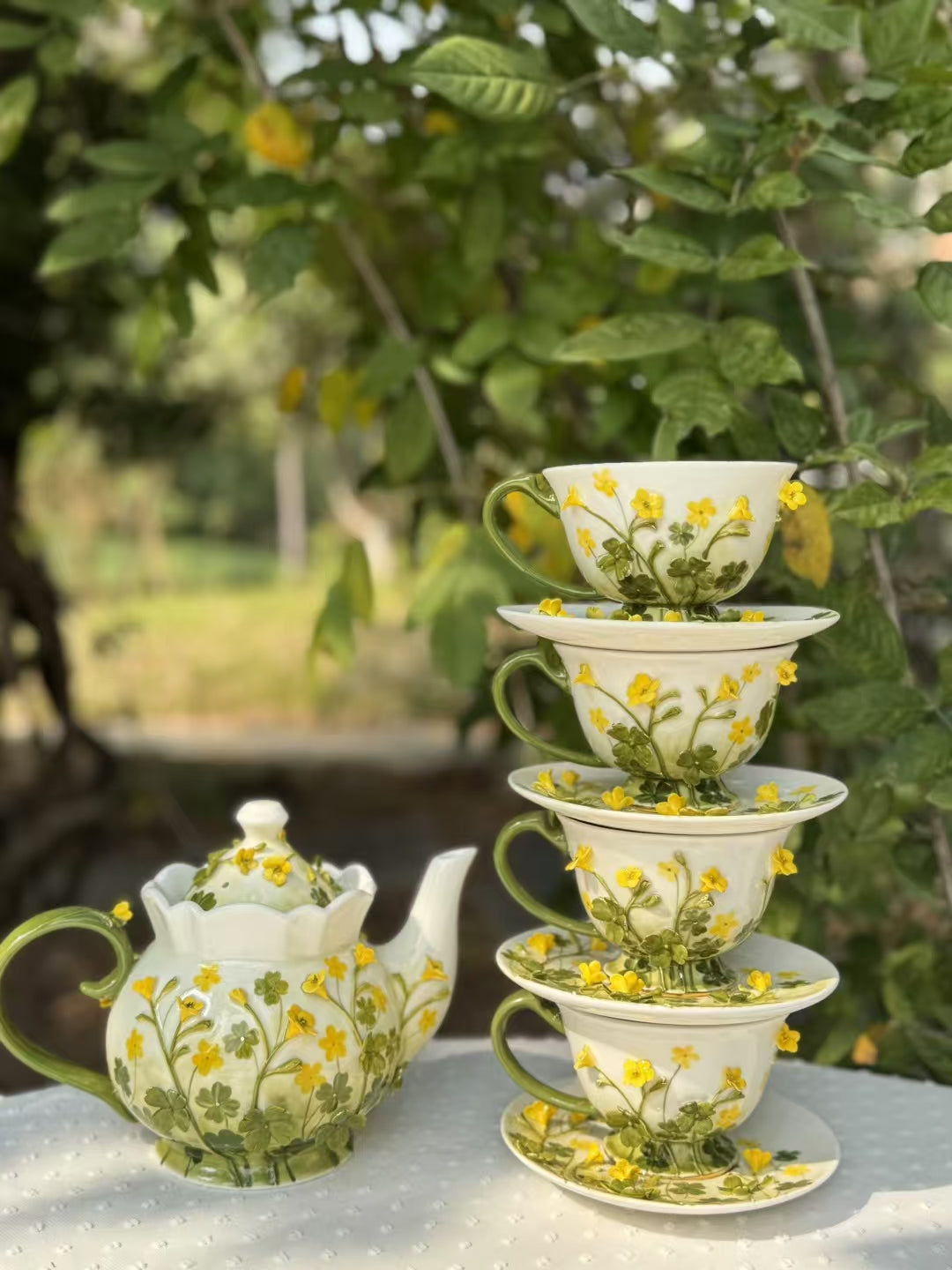 Spring Breeze Tea Set Collection