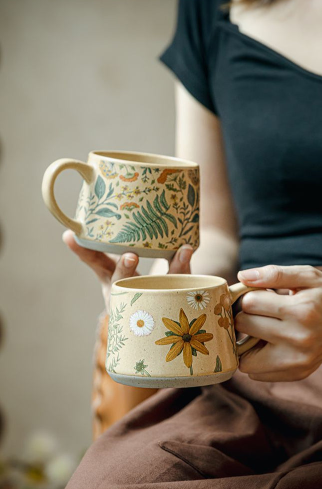 Vintage Handmade Ceramic Mug
