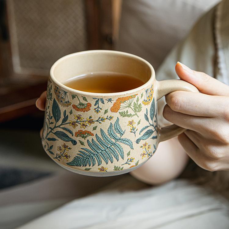Vintage Handmade Ceramic Mug